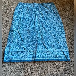 Polo jeans co blue skirt size 10